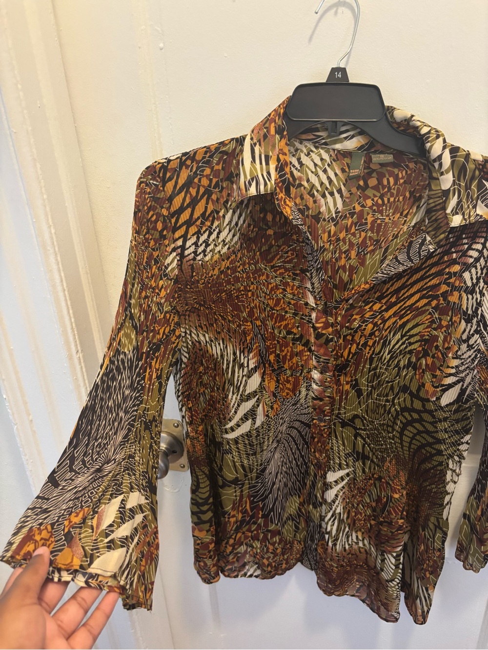 Multicolor Flowy Top - Picture 2 of 5